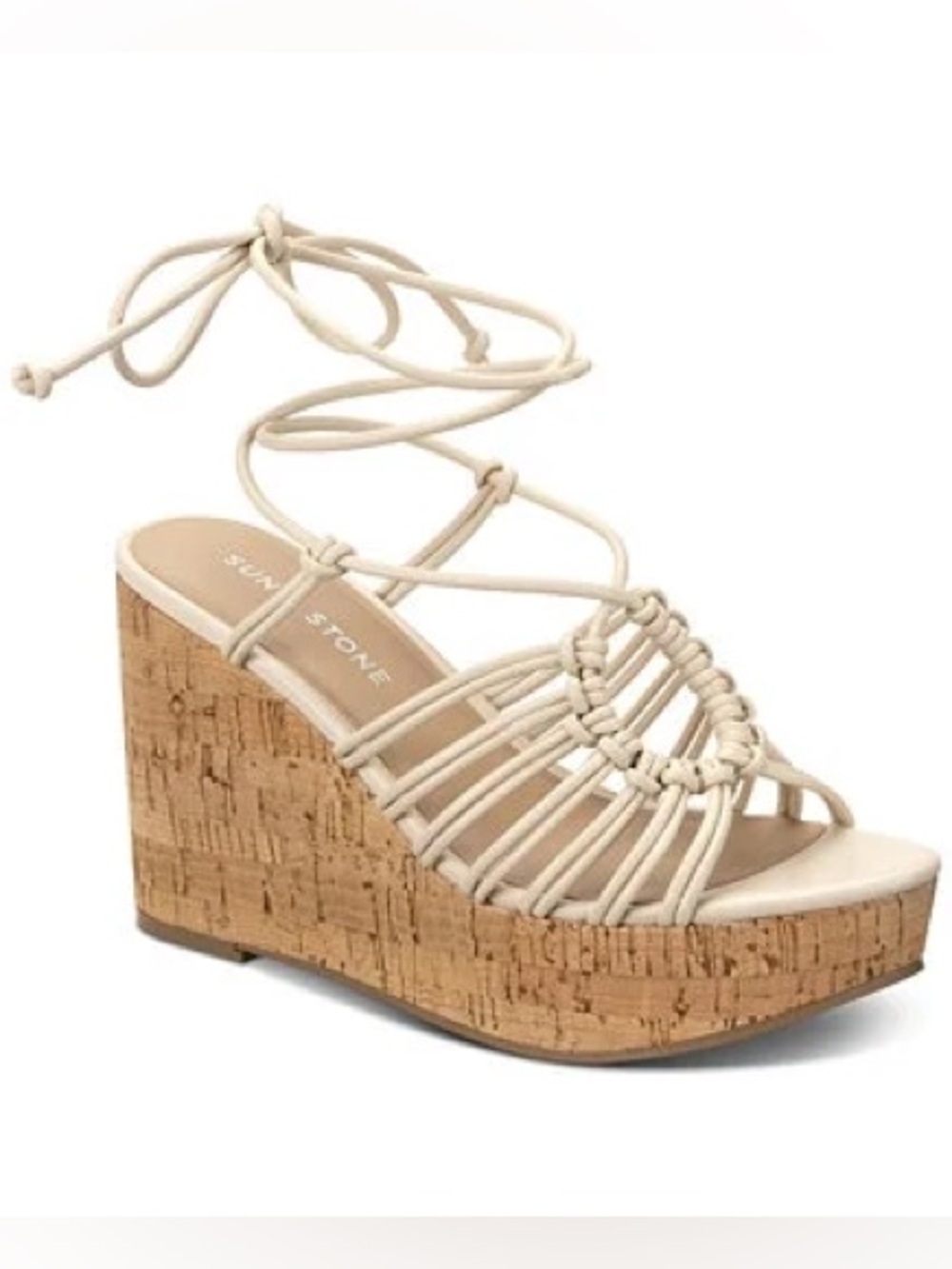 Sun + Stone Wedge Sandal